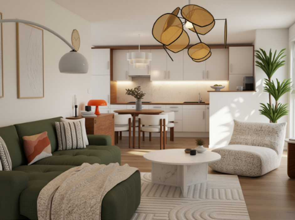 Décoration pièce à vivre