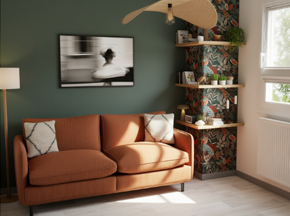 décoration intérieur chambre d'appoint