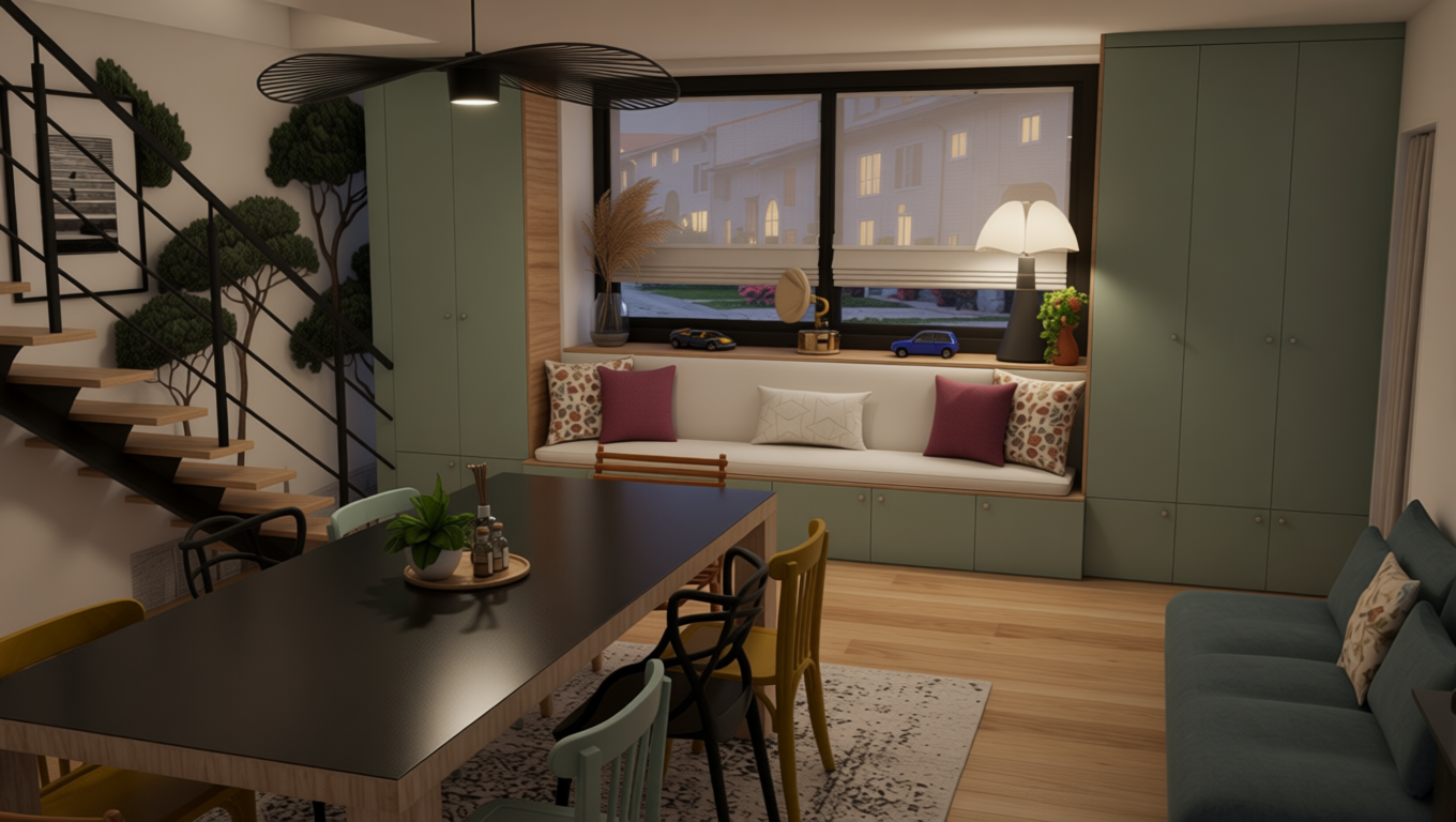 rendu photo réaliste nuit